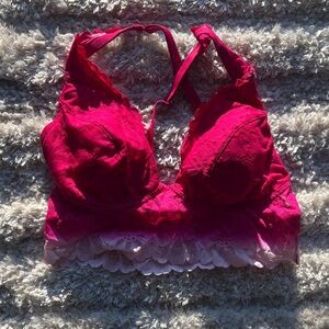 NOBO Lace Bralette - Vibrant Red